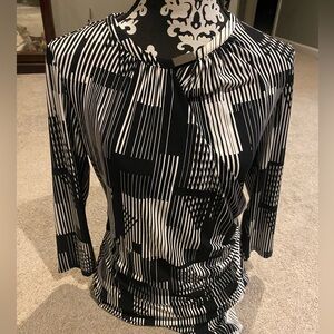 Calvin Klein wrap blouse ! Light weight !1/4 sleeve